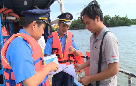 Tăng cường bảo đảm trật tự ATGT đường thủy nội địa