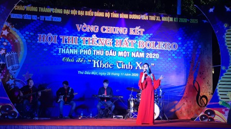 Chung kết hội thi "Khúc tình xưa" TP.Thủ Dầu Một