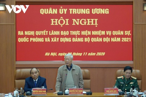 Tổng Bí thư, Chủ tịch nước chủ trì Hội nghị Quân ủy Trung ương