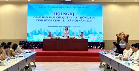 Hội nghị giao ban báo chí quý IV và thông tin tình hình kinh tế - xã hội năm 2020