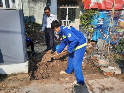 TP.Thủ Dầu Một: Nâng cao tỷ lệ đấu nối nước thải sinh hoạt