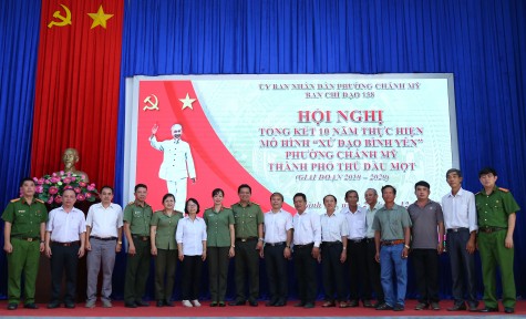 Qua 10 năm thực hiện mô hình “Xứ đạo bình yên phường Chánh Mỹ” (2010-2020): Điểm sáng trong công tác giữ gìn an ninh trật tự