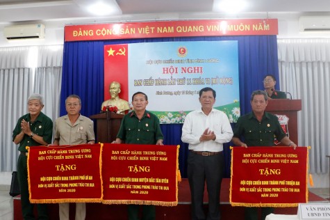 Hội Cựu chiến binh tỉnh Bình Dương: Nhiều tập thể, cá nhân được tuyên dương