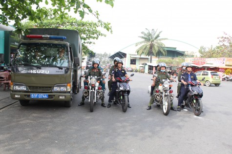 Đội bảo vệ Khu công nghiệp Mỹ Phước: Góp phần bảo đảm an ninh trật tự trong khu công nghiệp