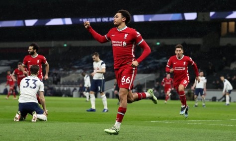 Liverpool lần thứ hai hạ Tottenham