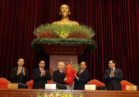 Danh sách Bộ Chính trị, Ban Bí thư và Chủ nhiệm Ủy ban Kiểm tra Trung ương khóa XIII
