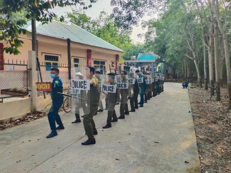 Chủ động giữ vững an ninh trật tự hướng tới ngày bầu cử