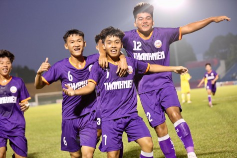 U19 B.BD giành chiến thắng ấn tượng trước SLNA