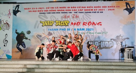 36 đội tham gia Hội thi Hiphop TP.Dĩ An mở rộng lần IX