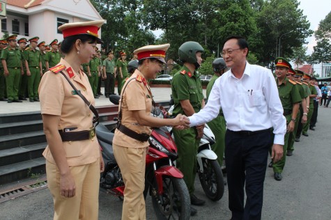 Giữ vững an ninh trật tự hướng tới ngày bầu cử