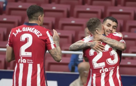 Atletico lấy lại đỉnh bảng La Liga