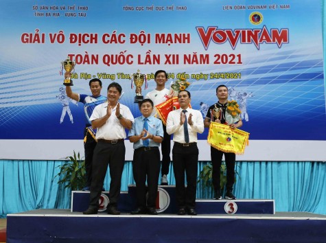 Giải vô địch các đội mạnh Vovinam toàn quốc lần XII: Bình Dương giành 7 huy chương