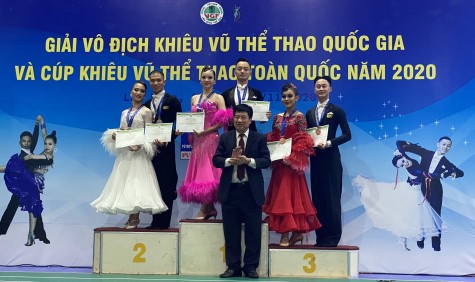 Thể dục nghệ thuật Bình Dương có 7 VĐV được phong kiện tướng quốc gia