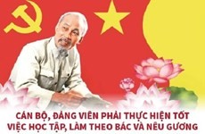 Cán bộ, đảng viên phải thực hiện tốt việc học tập, làm theo gương Bác