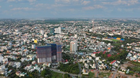 Hoàn thiện tầng 29, C-Sky View nổi bật giữa lòng TP Thủ Dầu Một