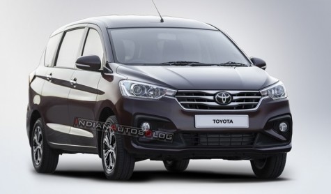 Sắp có xe Suzuki Ertiga mang logo Toyota