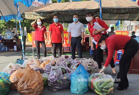 Hội Chữ thập đỏ tỉnh Bình Dương: Tiếp tục hỗ trợ hàng hóa phòng, chống dịch Covid-19