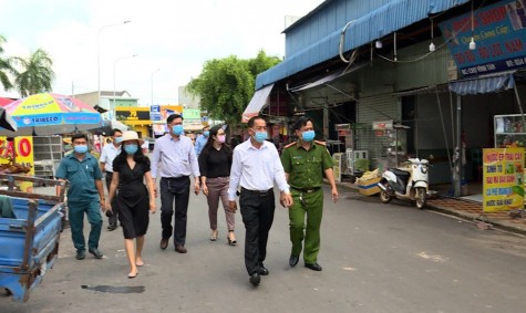 Thị ủy Tân Uyên: Thành lập 4 đoàn công tác phòng, chống dịch bệnh Covid-19