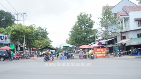 TP.Dĩ An: Thu gọn khoanh vùng cách ly y tế phòng, chống dịch Covid-19