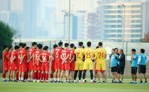 Tuấn Anh, Hai Long tập riêng sau khi Việt Nam đánh bại Malaysia