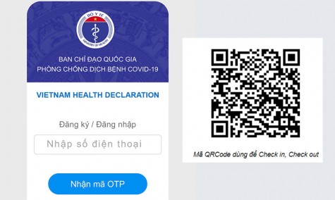 Thông báo về việc thực hiện khai báo y tế để phòng, chống dịch Covid-19