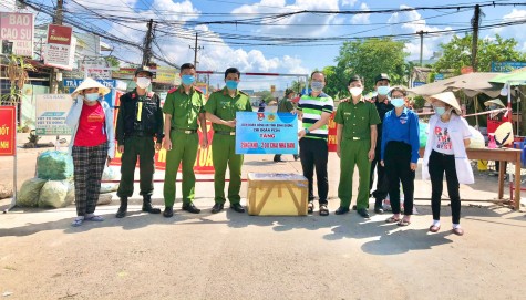 Tuổi trẻ Công an tỉnh: Xung kích nơi tuyến đầu chống dịch