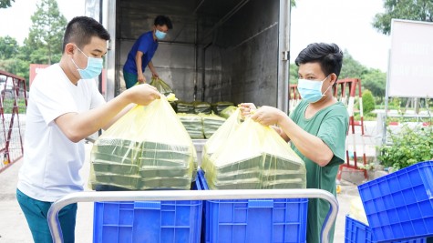 TX.Bến Cát: Chăm lo tốt đời sống người dân trong khu cách ly