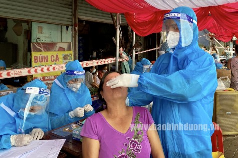 Ghi nhận ca dương tính đầu tiên, huyện  Bắc Tân Uyên phong tỏa y tế 1 khu nhà trọ