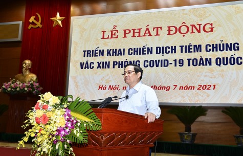 Cùng nhau quyết tâm, trên dưới một lòng để thực hiện thành công chiến dịch tiêm chủng lớn nhất trong lịch sử