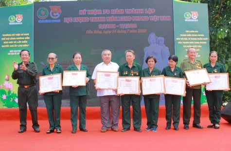 Hội Cựu thanh niên xung phong tỉnh: Tiếp nối truyền thống hào hùng