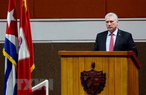 Chủ tịch Cuba Miguel Diaz-Canel kêu gọi người dân đoàn kết