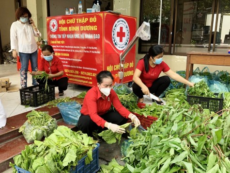 Hỗ trợ người lao động ở trọ đi chợ mua hàng “0 đồng”