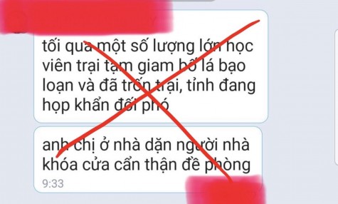 Điều tra tài khoản mạng xã hội đăng tin sai sự thật học viên bỏ trốn khỏi cơ sở cai nghiện