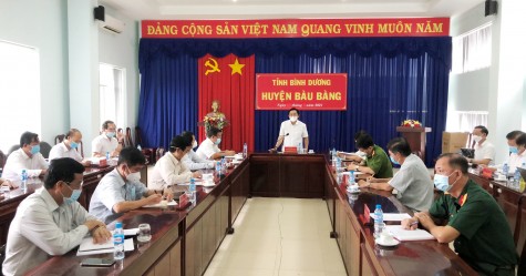 Bàu Bàng cần kiểm soát tốt dịch bệnh trong môi trường công nghiệp