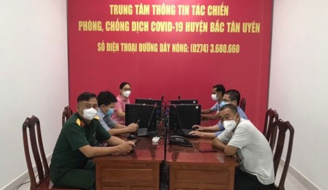 Huyện Bắc Tân Uyên: Thành lập gần 300 Tổ Covid cộng đồng