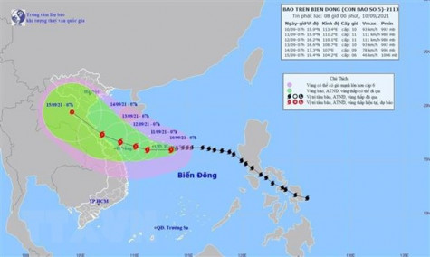 Bão số 5 gây mưa rất to tại Trung Bộ, các địa phương sẵn sàng ứng phó