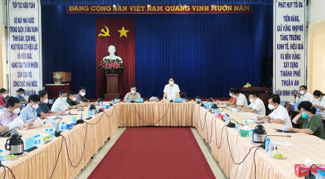 TP.Thuận An tiếp tục kiên trì, không chủ quan lơ là trong công tác phòng, chống dịch