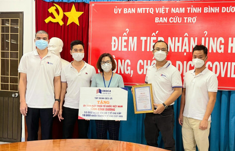 Tiếp nhận thêm nhiều nguồn lực ủng hộ công tác phòng, chống dịch