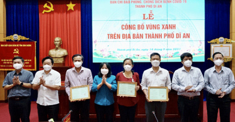 TX.Bến Cát và TP.Dĩ An công bố “vùng xanh”, sẵn sàng trở lại “bình thường mới”