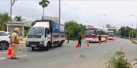 Công an huyện Dầu Tiếng: Xử lý nghiêm các hành vi vi phạm trong phòng, chống dịch bệnh