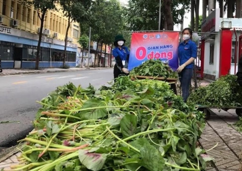 Trường Đại học Bình Dương: Mở gian hàng 0 đồng phục vụ sinh viên, người dân khó khăn