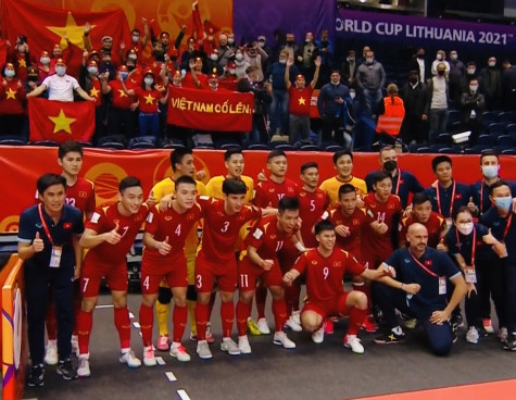 Futsal Việt Nam ngẩng cao đầu rời World Cup 2021