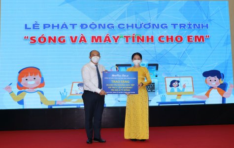 Thư kêu gọi: Phát động Chương trình “Sóng và máy tính cho em”