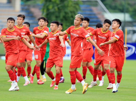 Tuyển thủ U22 Việt Nam cạnh tranh vị trí tham dự vòng loại U23 châu Á 2022