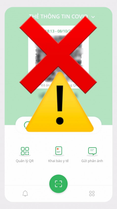 Người dân không nên đăng mã QR cá nhân lên mạng xã hội