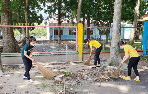 Huyện Dầu Tiếng: Bảo đảm an toàn khi học sinh trở lại trường lớp