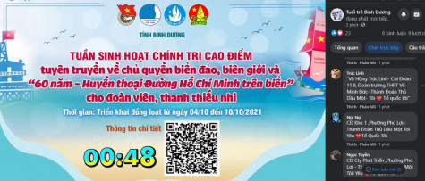 Tuần sinh hoạt chính trị cao điểm tuyên truyền về chủ quyền biển đảo, biên giới: Nâng cao ý thức, trách nhiệm của tuổi trẻ