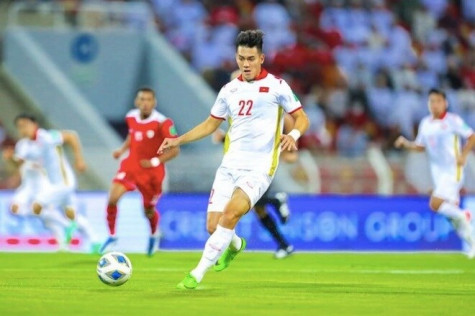 Tiền đạo Tiến Linh xuất sắc nhất vòng loại World Cup 2022 tháng 10