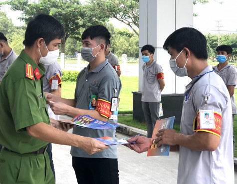 Tập huấn kỹ năng trấn áp tội phạm và xử lý sự cố ở doanh nghiệp “3 tại chỗ”