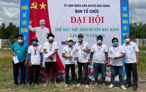 Huyện Bàu Bàng: Sẵn sàng cho ngày khai mạc Đại hội Thể dục Thể thao